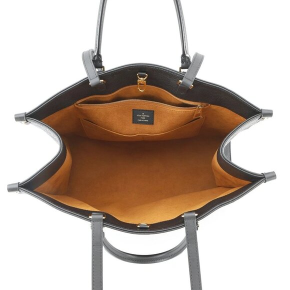 LOUIS VUITTON Onthego Size GM Monogram Empreinte Leather Noir - Picture 6 of 16